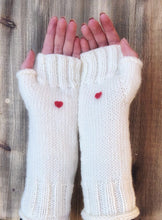 Load image into Gallery viewer, Winter Sunshine Fingerless Gloves - thewillowheartist
